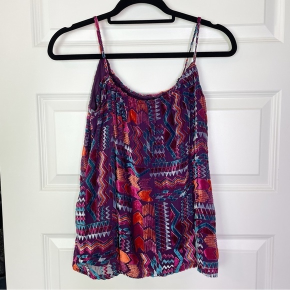 Tucker for Target Velvet Burnout Tribal Pattern Camisole - Picture 1 of 6
